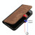 For Samsung Galaxy Note10+ Side Buckle Double Fold Hand Strap Leather Phone Case(Brown)