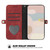 For Samsung Galaxy A70 Side Buckle Double Fold Hand Strap Leather Phone Case(Red)