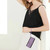 For Samsung Galaxy Note10 Side Buckle Double Fold Hand Strap Leather Phone Case(Purple)