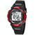 SYNOKE 99569 Children LCD Luminous Waterproof Electronic Sports Watch(Black Red)