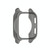 For Garmin Venu Sq 2 Half-cover TPU Watch Case(Transparent Black)
