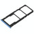 SIM Card Tray + SIM Card Tray + Micro SD Card Tray For Xiaomi Redmi Note 11S 5G (Blue)