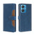 For vivo Y55 4G Skin Feel Magnetic Buckle Leather Phone Case(Blue)