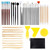 43 PCS/Set Ceramic Clay Plastic Scraper Nail Silicone Dot Drill Indentation Pen