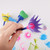 5 Sets Sponge Painting Brush Children Art Seal Tool, Random Color Delivery(4 PCS/Set Besom)