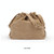 Frosted Tassel Bucket Bag Single Shoulder Crossbody Bag For Women(Brown)