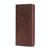 For Samsung Galaxy A04 Cow Texture Magnetic Horizontal Flip Leather Phone Case(Dark Brown)