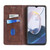 For Samsung Galaxy A04 Cow Texture Magnetic Horizontal Flip Leather Phone Case(Dark Brown)