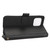 For iPhone 14 Plus Litchi Texture Zipper Leather Phone Case(Black)