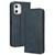 For UMIDIGI C1 Magnetic Buckle Retro Texture Leather Phone Case(Blue)