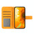 For Samsung Galaxy S21 5G Skin Feel Sun Flower Pattern Flip Leather Phone Case with Lanyard(Yellow)