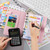 A6 Cash Budget Book Schedule Weekly Plan Monthly Plan Loose-leaf Notepad(Pink)