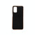 For Samsung Galaxy A13 4G Nano Electroplating Cross Texture Genuine Leather Phone Case(Black)