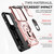 For Samsung Galaxy S23+ 5G Sliding Camshield Holder Phone Case(Rose Gold)