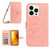 For iPhone 13 Pro Max Skin Feel Sun Flower Pattern Flip Leather Phone Case with Lanyard(Pink) For iPhone 13 Pro Max Skin Feel Sun Flower Pattern Flip Leather Phone Case with Lanyard(Pink)