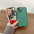 For iPhone 12 Luminous TPU Phone Case(Transparent Black)