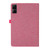 For Xiaomi Redmi Pad 10.61 Fabric Leather Tablet Case(Rose Red)