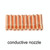 16 PCS / Set Welding Needle Point Vover Nozzle Kit Gas Shielded Welding Conductive Nozzle