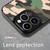 For iPhone 14 Pro Camouflage Leather Back Cover Phone Case(Green)