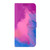 For Motorola Moto E22/E22i Watercolor Pattern Flip Leather Phone Case(Purple Red)