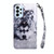 For Samsung Galaxy A23e 3D Painted Leather Phone Case(Husky)
