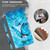 For Samsung Galaxy A04 3D Painting Pattern TPU + PU Phone Case(Three Butterflies)