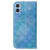 For Motorola Moto E22/E22i Colorful Magnetic Buckle Leather Phone Case(Blue)
