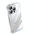 For iPhone 13 Pro Electroplating Frameless Magsafe Magnetic PC Phone Case(Silver)