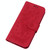For Motorola Moto E22/E22i Butterfly Rose Embossed Leather Phone Case(Red)