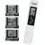 Backlight Model TDS & EC Water Quality Test Pen Meter Conductivity Test Pen(White)