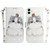 For Samsung Galaxy A04/M13 5G 3D Colored Horizontal Flip Leather Phone Case(Cute Cat)