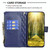 For Samsung Galaxy S23 Ultra 5G Diamond Lattice Zipper Wallet Leather Flip Phone Case(Blue)