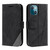 For iPhone 14 Skin Feel Splicing Leather Phone Case(Black)