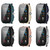 For Amazfit GTS4 Mini PC + Tempered Glass Integrated Protective Watch Case(Ink Blue)