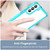 For Samsung Galaxy S23+ 5G Colorful Series Acrylic + TPU Phone Case(Transparent Blue)