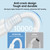 JOYROOM S-UM018A9 2.4A USB to Micro USB Fast Charging Data Cable, Length:1m(White)