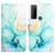 For TCL 30XL 2022 PT003 Marble Pattern Flip Leather Phone Case(Green LS003)