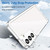 For Samsung Galaxy S23 5G Colorful Series Acrylic + TPU Phone Case(Transparent)