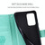 For Samsung Galaxy A73 5G Rose Embossed Flip PU Leather Phone Case(Green)