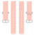 For Amazfit GTR 4 22mm Ocean Style Solid Color Silicone Watch Band(Pink)