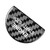 For Mercedes-Benz C/S Class 2022 Style Car Carbon Fiber One-click Start Button Decorative Sticker,Left and Right Drive Universal (Black)