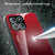 For Honor X8 Gradient Color Glass Phone Case(Purple Red) For Honor X8 Gradient Color Glass Phone Case(Purple Red)