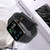 Reverse Buckle Silicone Watch Band for Apple Watch Series 9&8&7 41mm / SE 3&SE 2&6&SE&5&4 40mm / 3&2&1 38mm(Grey)