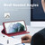 For Samsung Galaxy S21+ 5G LC.IMEEKE RFID Anti-theft Leather Phone Case(Red)