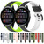 For Huawei Watch 3 22mm Two-Color Silicone Watch Band(Black+Lime Green)