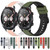 For Honor Watch Dream 22mm Two-Color Silicone Watch Band(Midnight Blue + White)