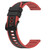 For Huawei Watch GT 2E 22mm Two-Color Silicone Watch Band(Black+Red)