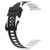For Xiaomi MI Watch Color 22mm Two-Color Silicone Watch Band(Black+White)