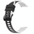 For Xiaomi MI Watch Sport 22mm Two-Color Silicone Watch Band(Black+White)