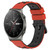 For Huawei GT2 Pro 22mm Two-Color Porous Silicone Watch Band(Red+Black)